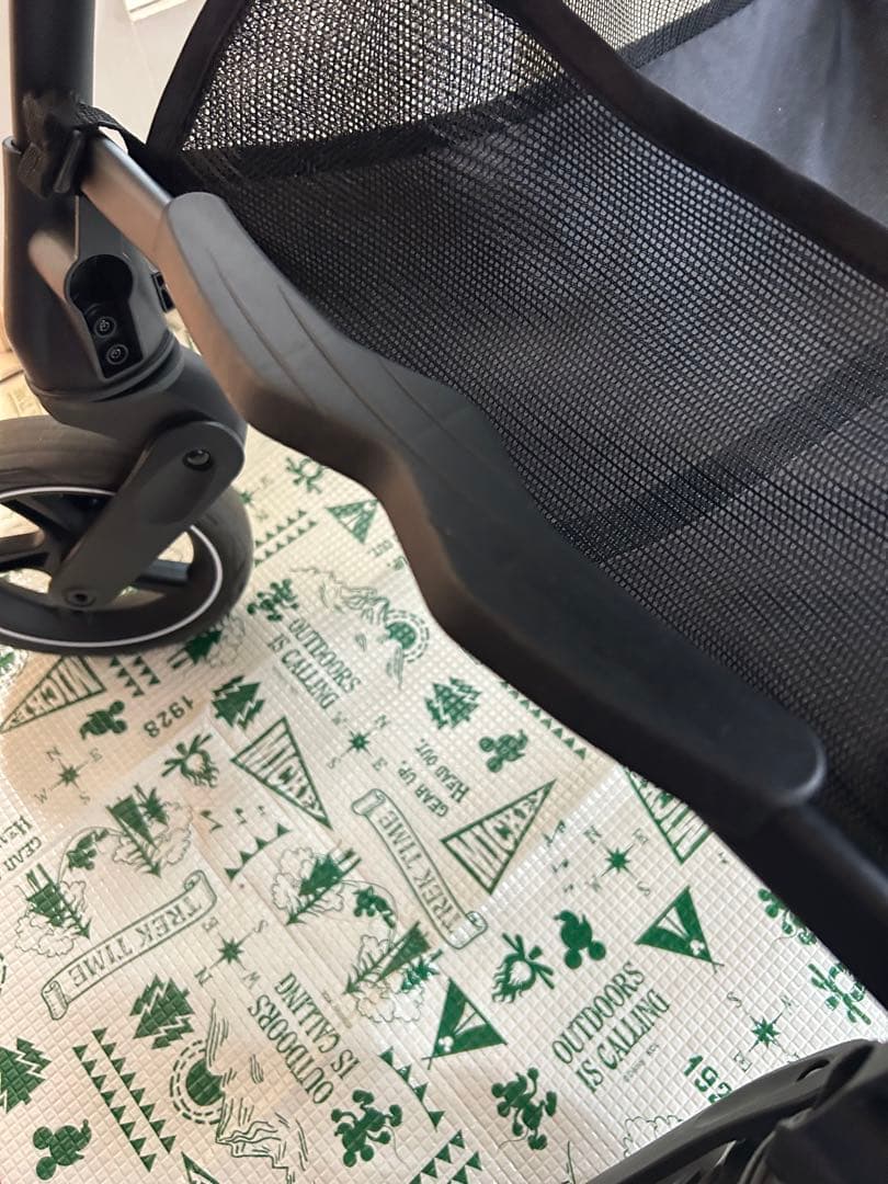 【11/3まで】ピジョン ランフィ グレー A型ベビーカー 両対面