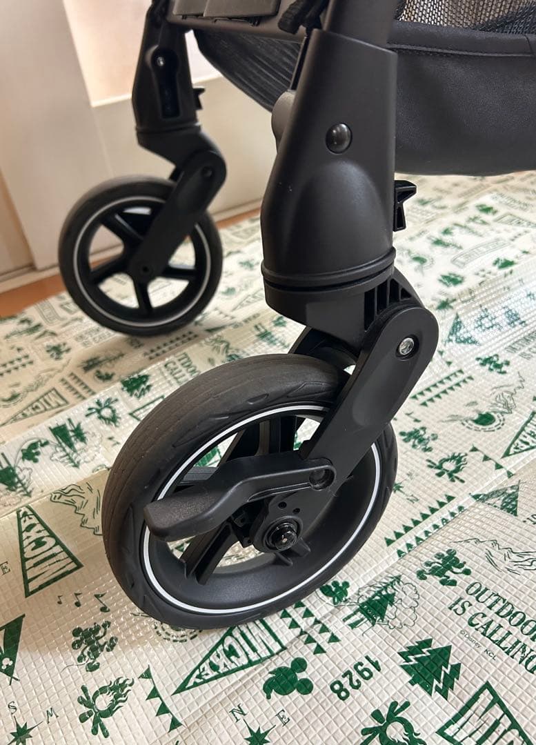 【11/3まで】ピジョン ランフィ グレー A型ベビーカー 両対面