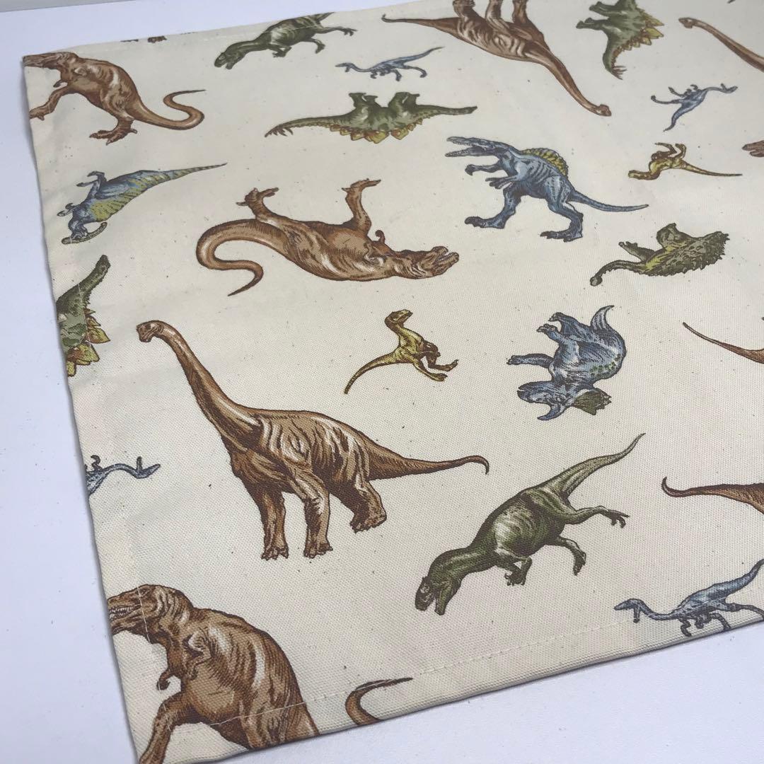 KURU˖ ࣪⊹様　確認用　恐竜　ランチョンマット　35×45 巾着袋
