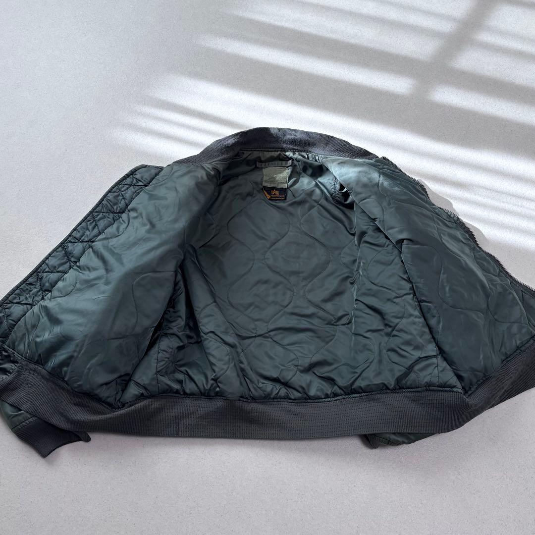 ALPHA INDUSTRIES ma1 ground crew USA製 XL