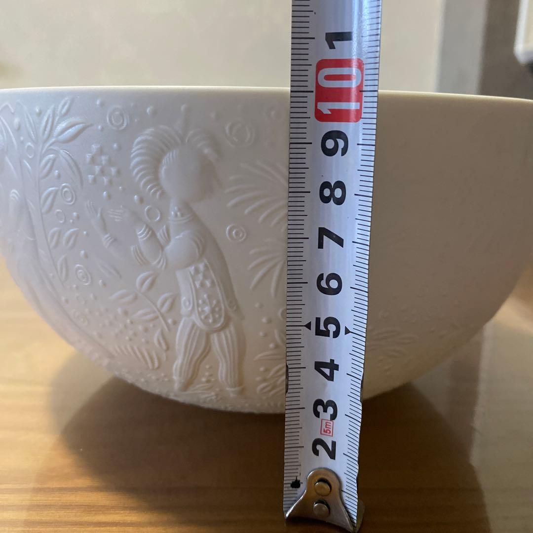 C 魔笛　ボウル　20㎝　サラダ　ホワイト　ローゼンタール　器　ビョルン