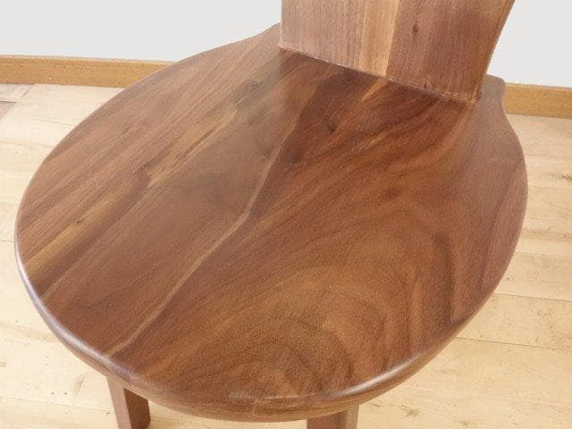 ふくろう　椅子　ダイニングチェアーC イス　ウォールナット材　勇峰工芸（新）