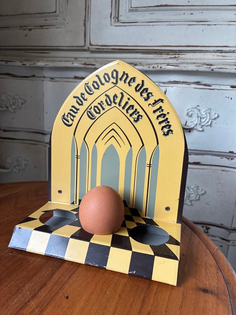 フランス　アンティーク　ホーロー　サイン　看板　ディスプレイ　パヒューム　ボトル