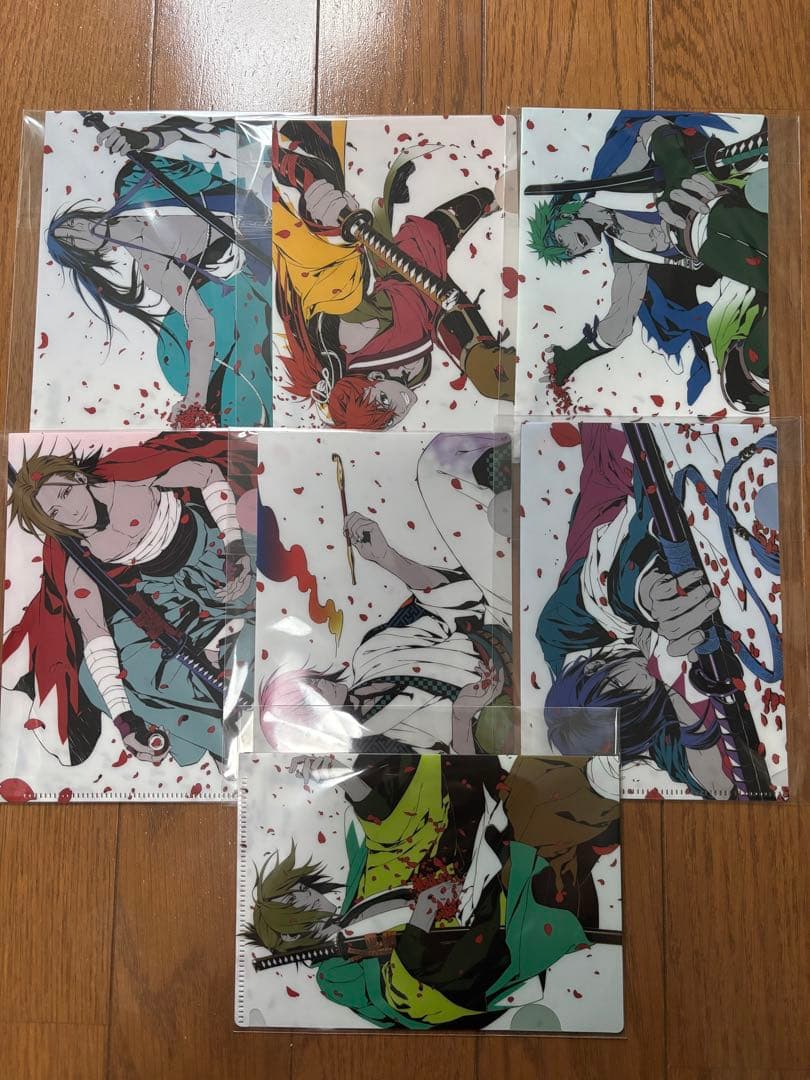 薄桜鬼　真改　ミニクリアファイルコンプリートセット