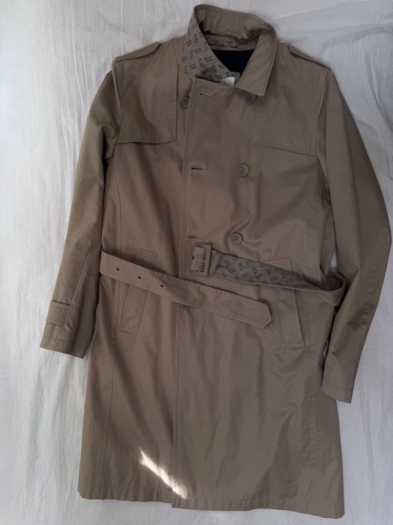 Herno ヘルノ　トレンチコート　キャメル　48サイズ