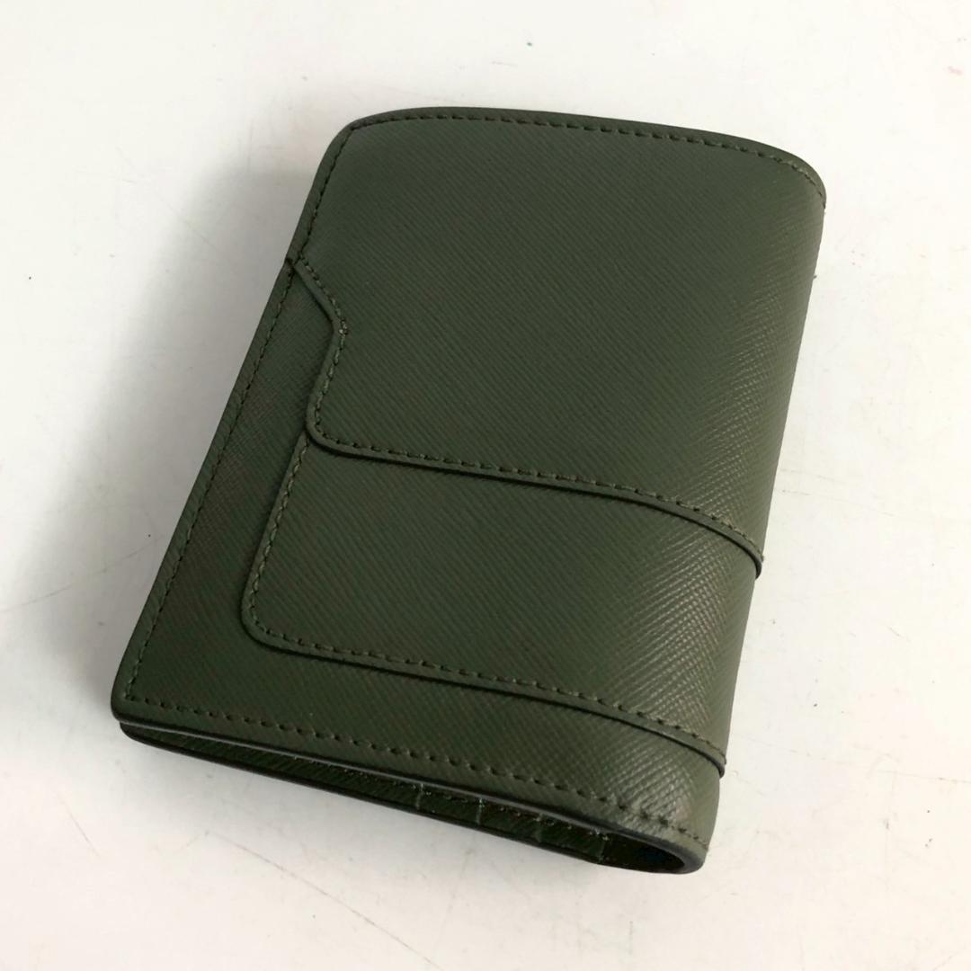 MARNI マルニ 二つ折り財布 小物 グリーン ミニ財布