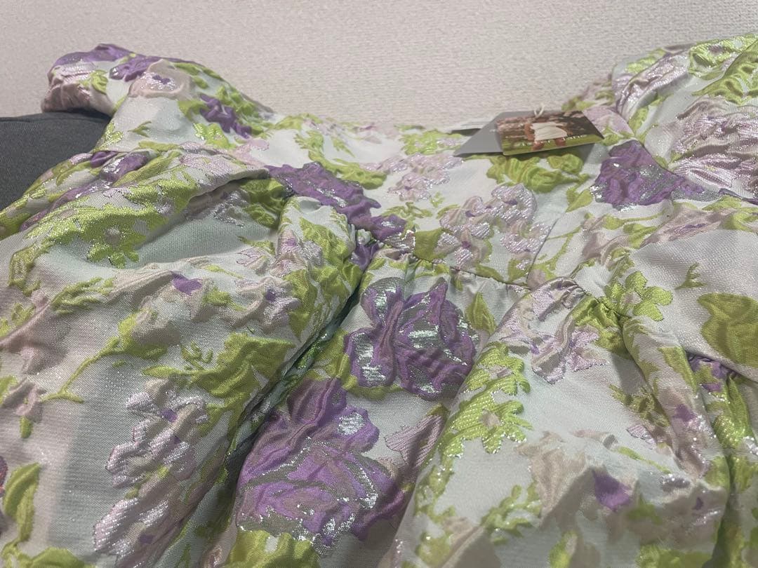 完売限定品 sisterjane シスタージェーン ジャガードドレス ワンピース