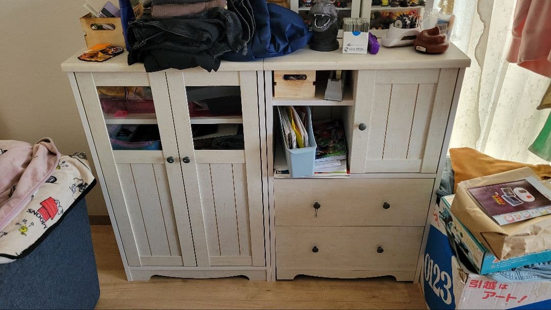 リズバレー　棚　チェスト　ニトリ　2set