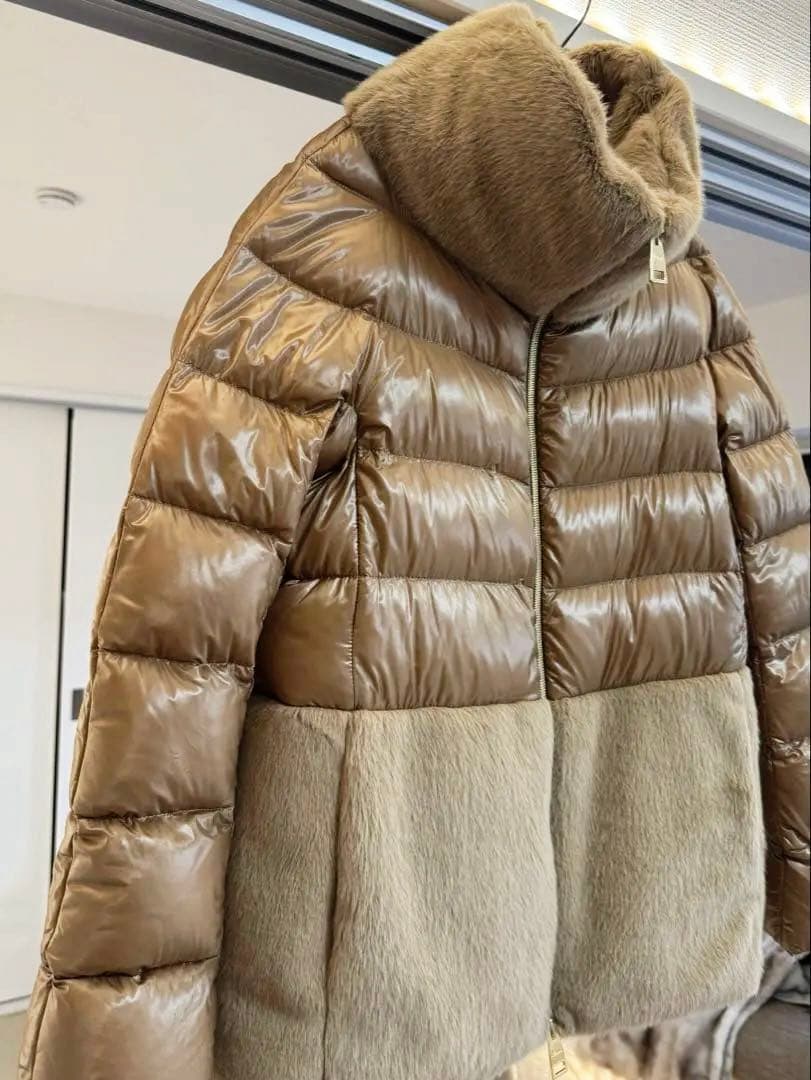 HERNO ヘルノ ナイロンウルトラライトダウンジャケット38 美品