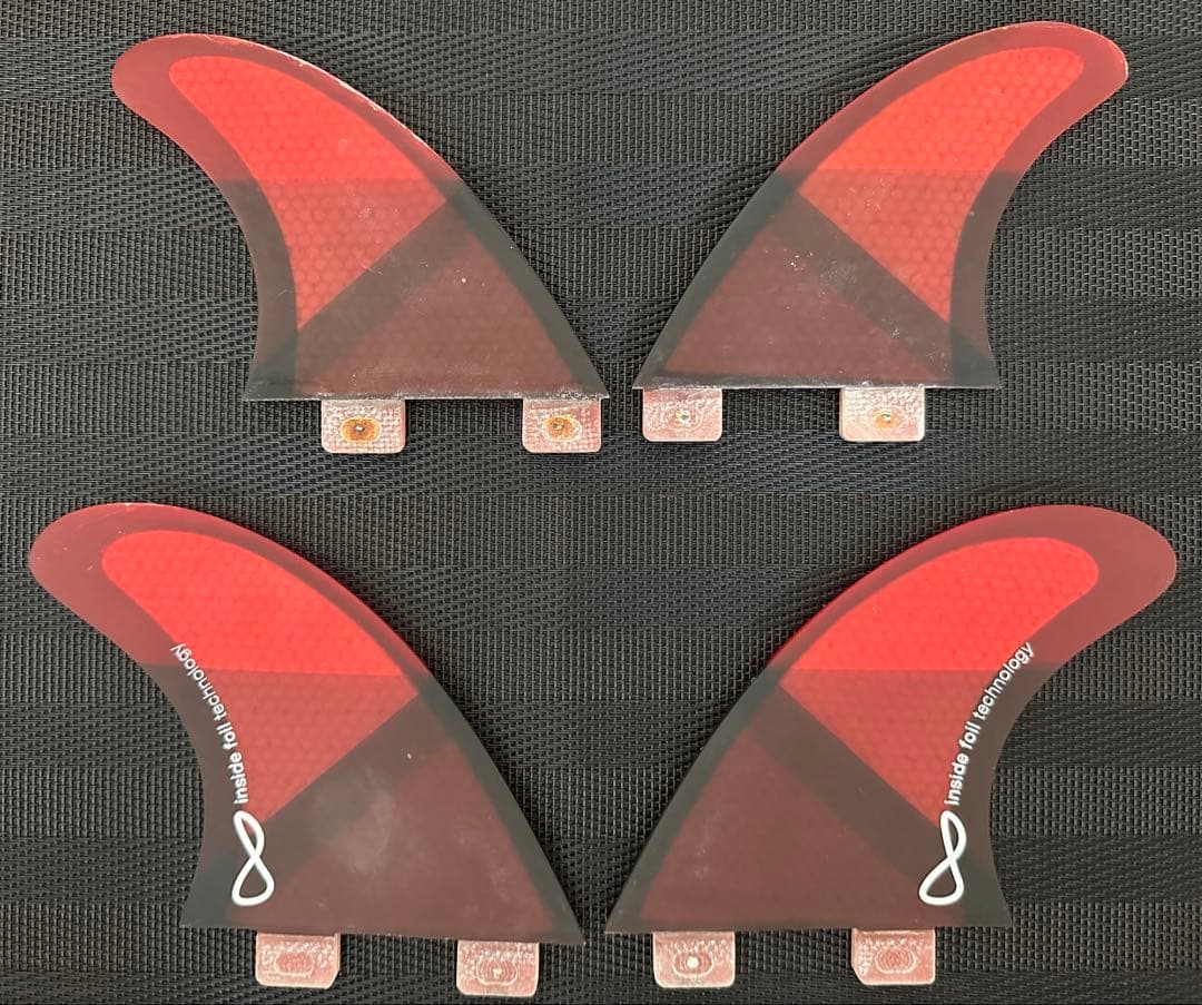 FCS G-XQ & PC-3 Quad Fin Set クアッド 4枚セット