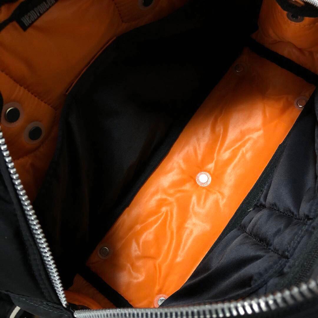 新品同様✨廃盤 ヘッドポーター ミニボストンバッグ ブラック 藤原ヒロシ