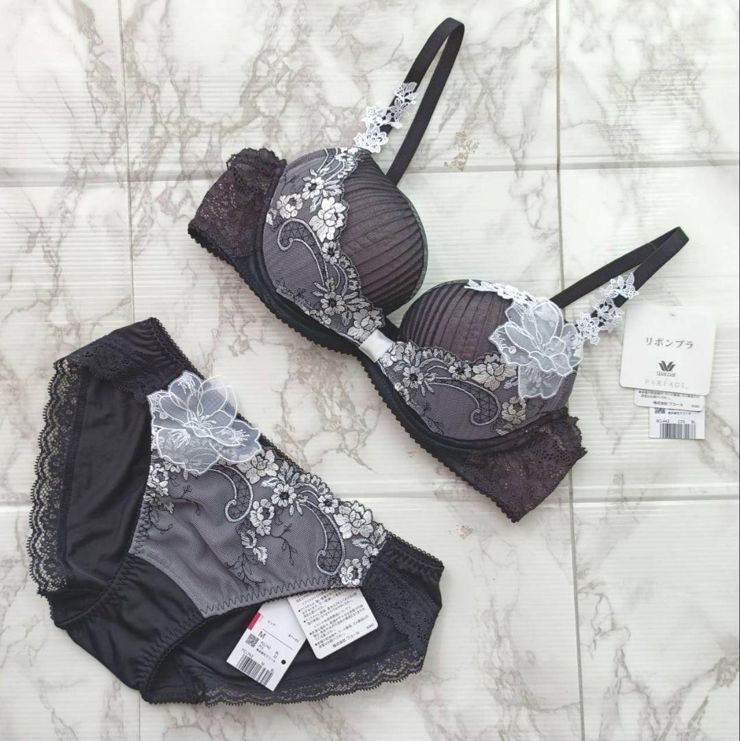 Wacoal PARFAGE リボンブラ C70M BCL442 BL