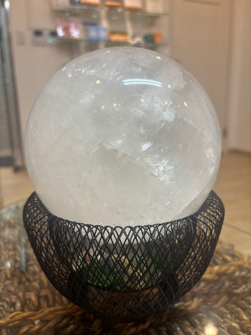 天然セレナイト 大型スフィア