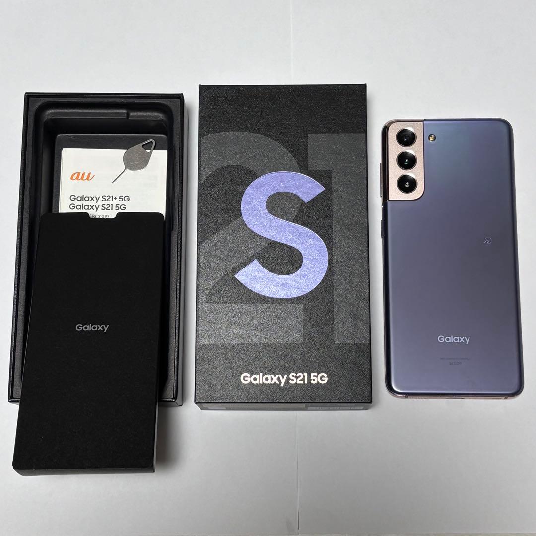 Galaxy S21 5G パープル 本体 ジャンク品