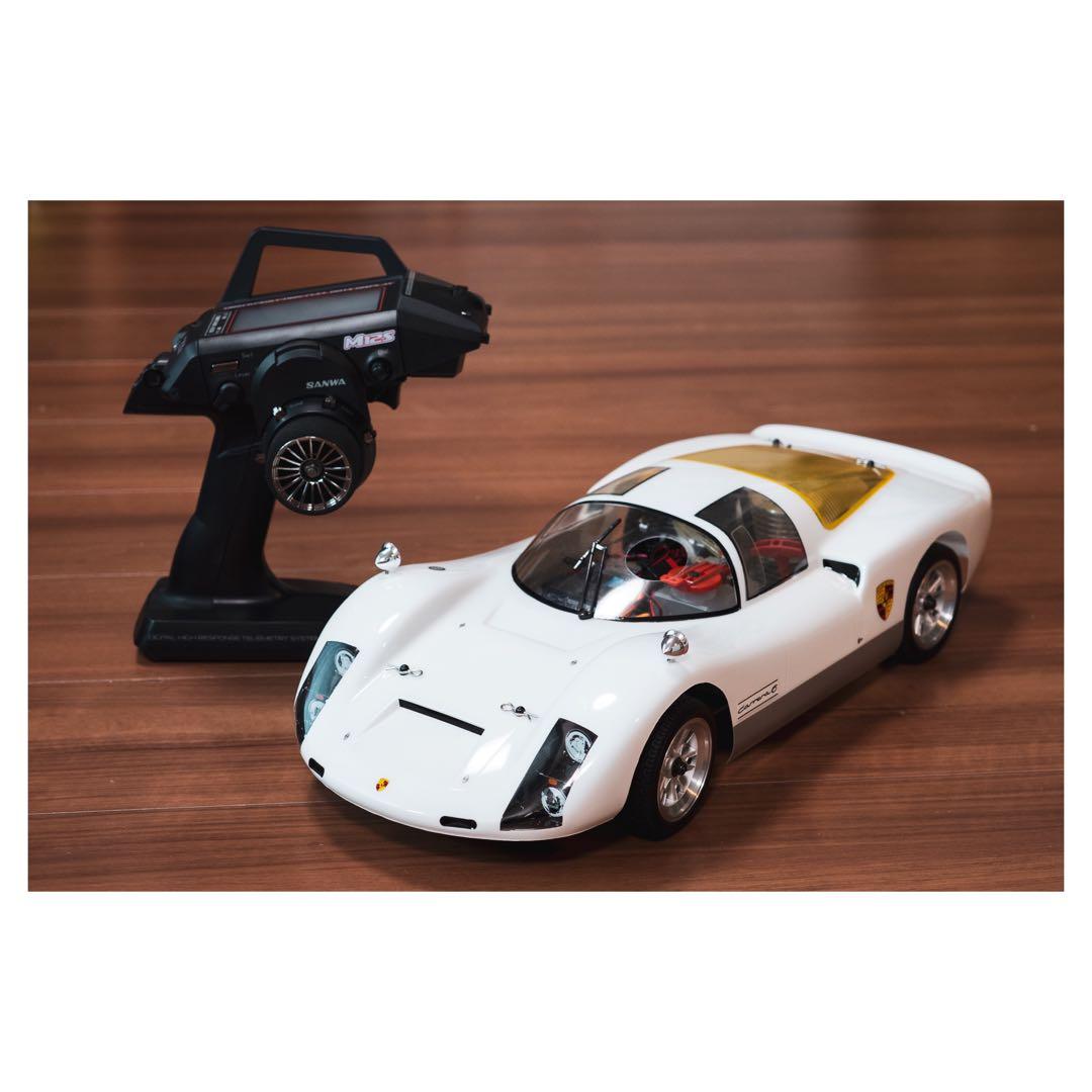 京商1/10ビンテージエンジンRCカー Porsche 906 フルセット