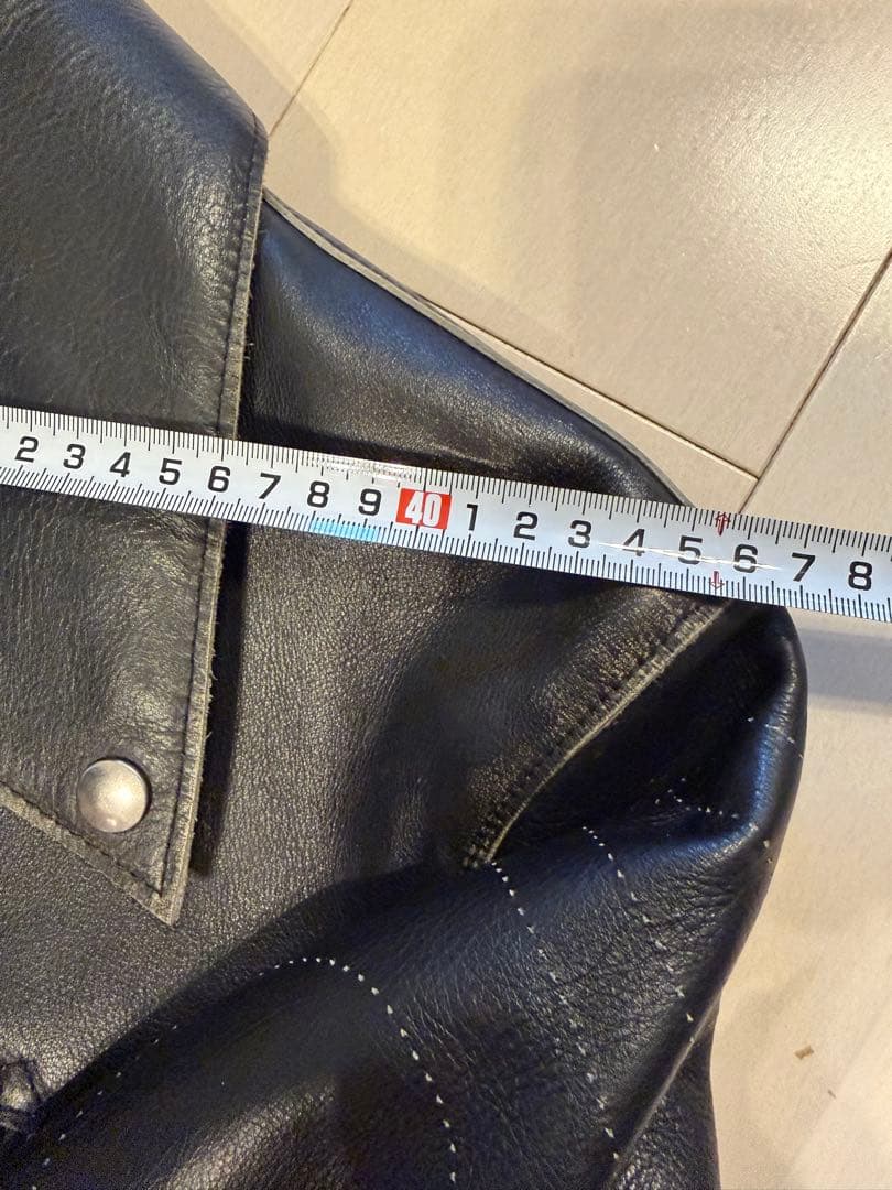 【美品】NUMBER（N）INE 02ss ライダースジャケット XL