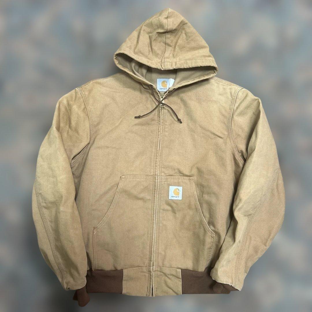 80s Carhartt カーハート アクティブジャケット ネイビー アメリカ製