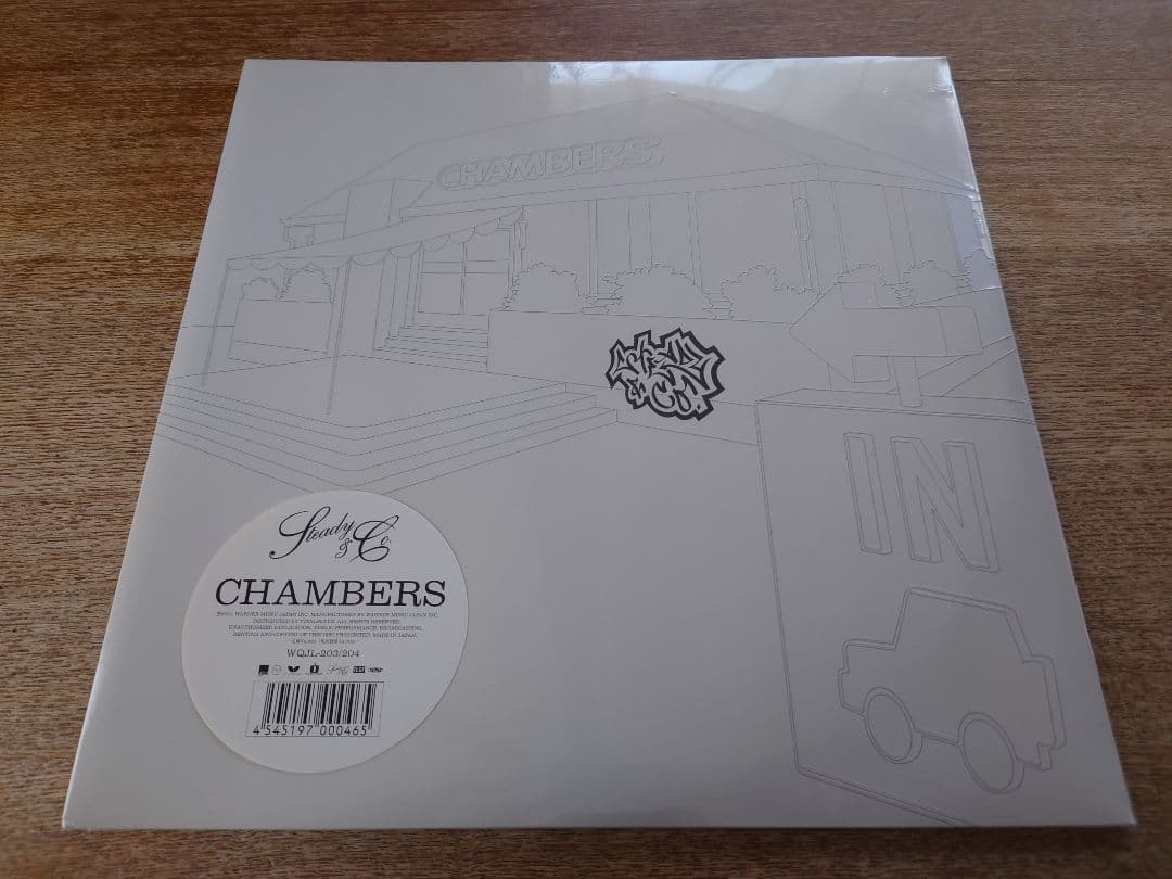 《最終値下》【新品未使用】Steady&Co. CHAMBERS レコード LP