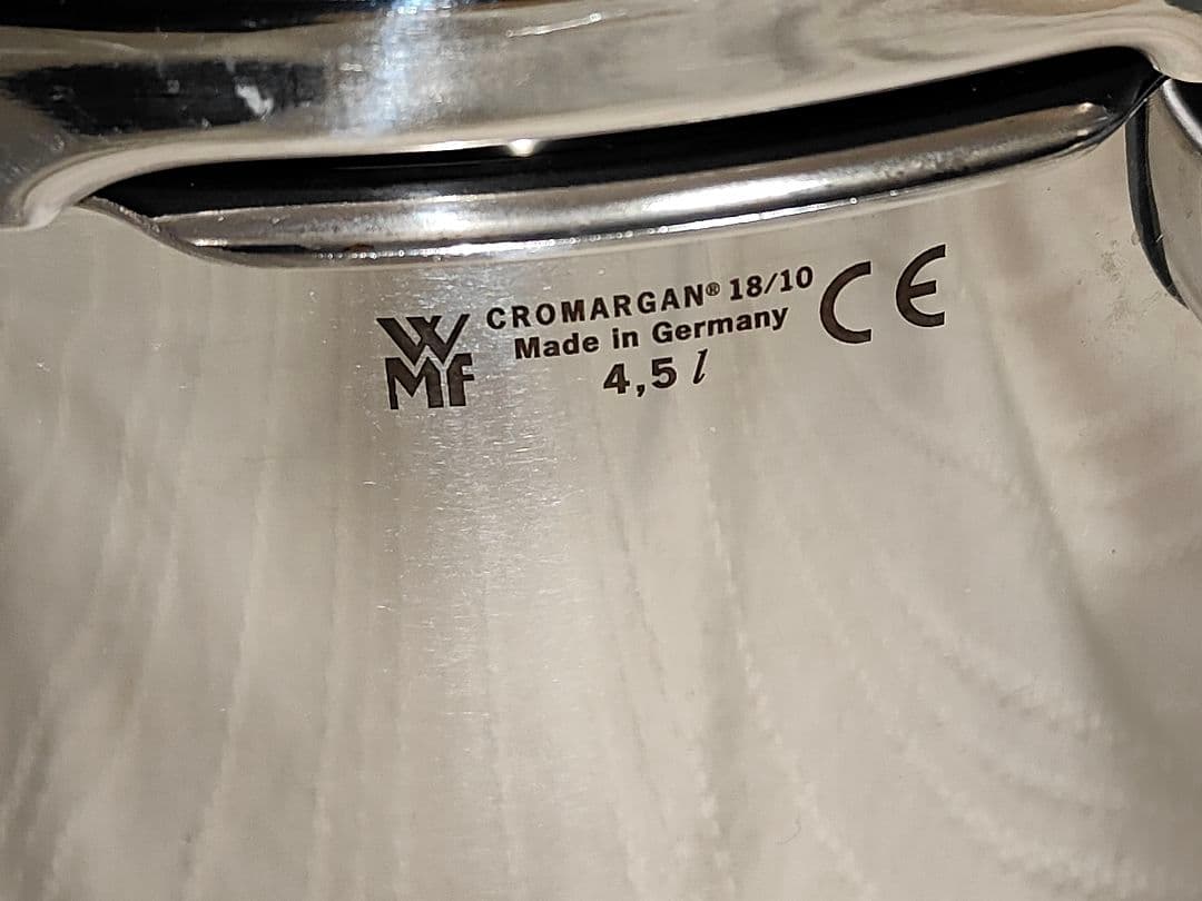 WMF PERFECT PLUS ステンレス圧力鍋4.5L⚠パッキン無し商品