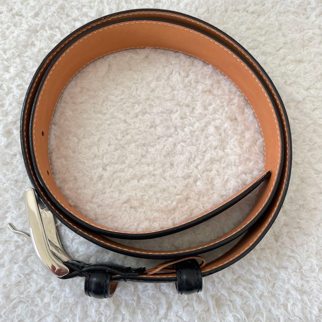 【未使用】Felisi ベルト レザー 黒 メンズ 48-90