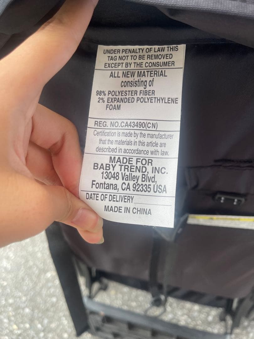 BabyTrend ベビートレンド　シット＆スタンド スマートライド　ブラック