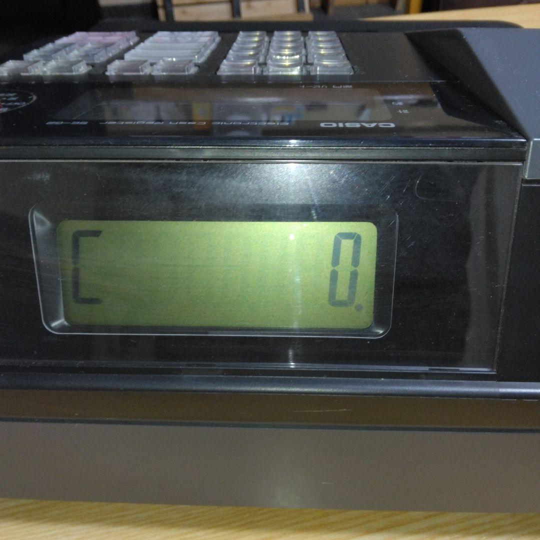 CASIO 電子レジスター SE-G2 グレー/ブラック　(中古品)