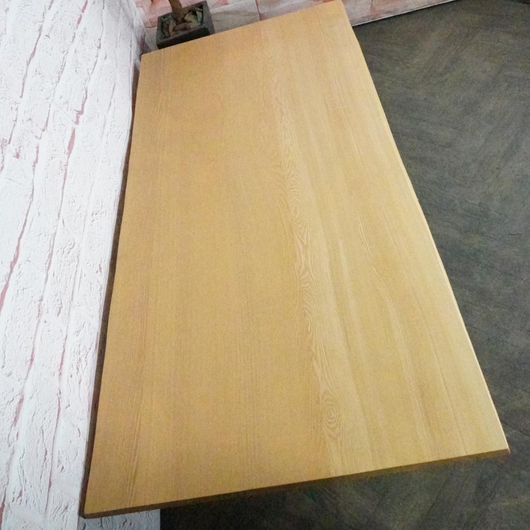 柏木工/KASHIWA センターテーブル 座卓 オーク、タモ無垢集成材