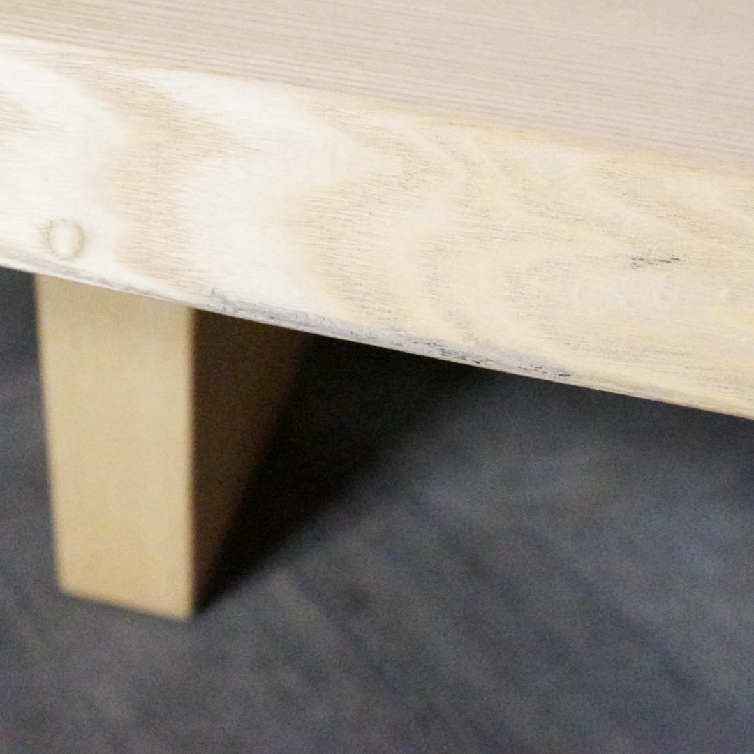 柏木工/KASHIWA センターテーブル 座卓 オーク、タモ無垢集成材