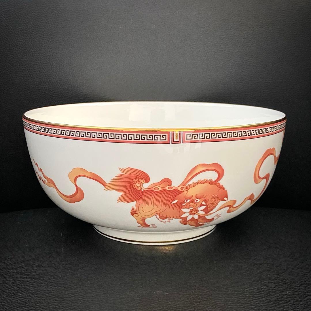 【希少】ウェッジウッド ダイナスティ サラダボール ボウル 20cm 廃盤品②