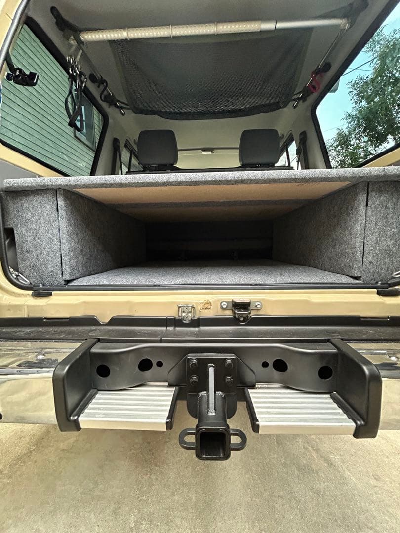 【ハス吉】ランドクルーザー70 木製ベッドキットver3.1