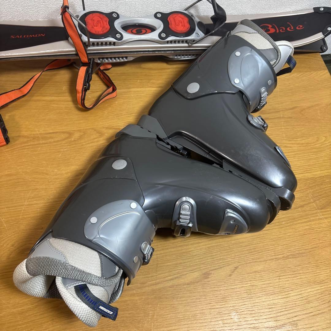 メンズ　ショートスキー　ファンスキーセット　28-28.5ｃｍ Salomon