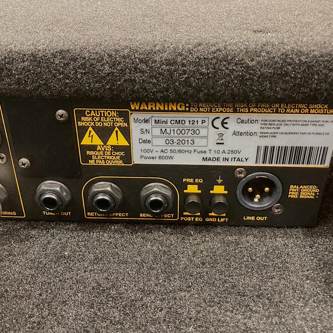 Markbass Combo Head II / Mini CMD121Pアンプ