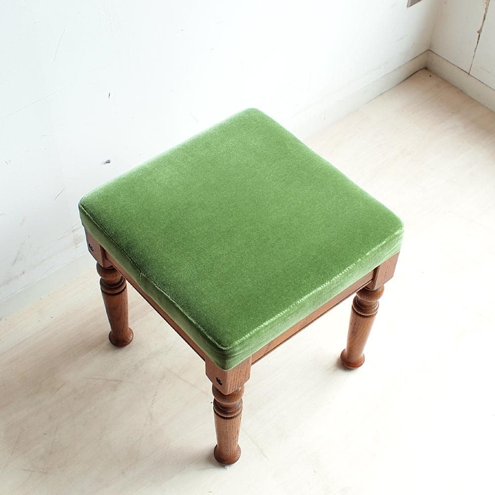 三越家具 ブルージュ オーク材 スツール 英国カントリー 椅子 ZR24101