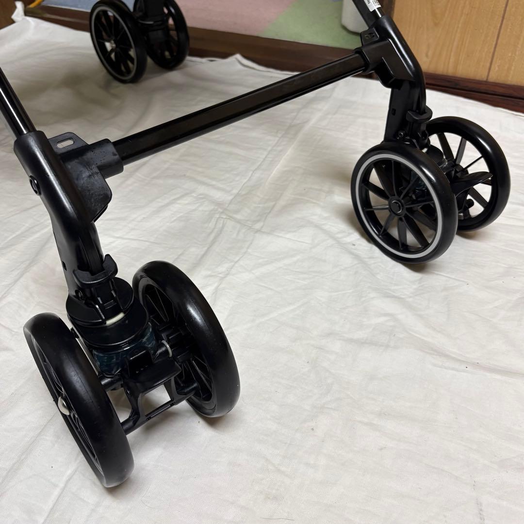 未使用に近い コンビ スゴカルα 4キャス エッグショック HS ベビーカー