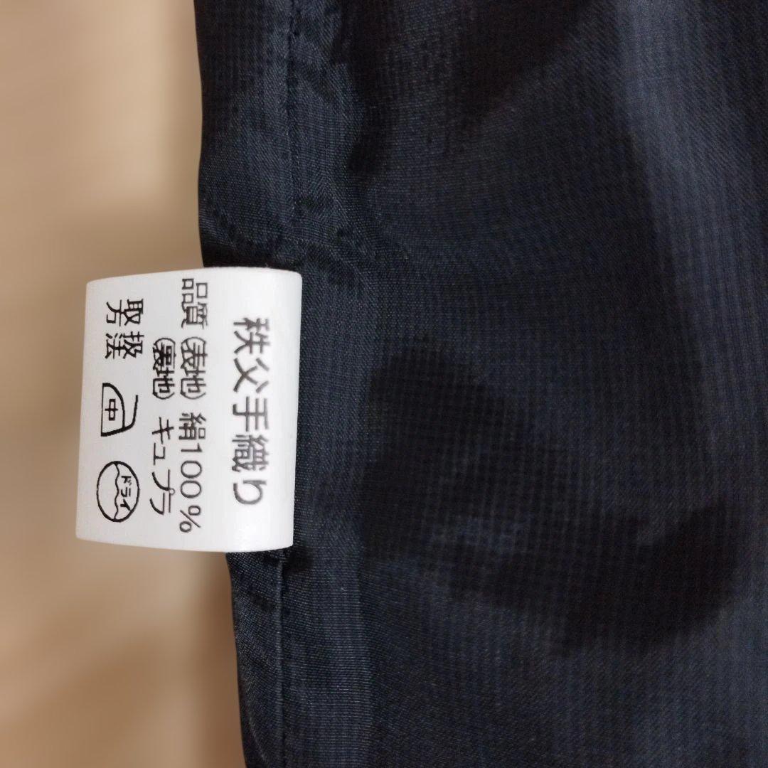 美品 秩父★シルク裂き織りコート 綺麗なうちに着て頂きたいのでお値下げしました