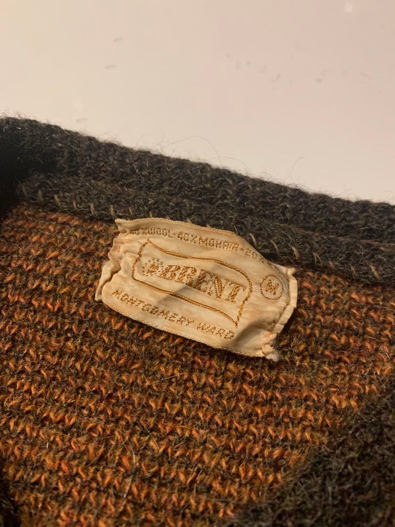 50's 60's モヘアカーディガン　ドライボーンズ　グルービンハイ