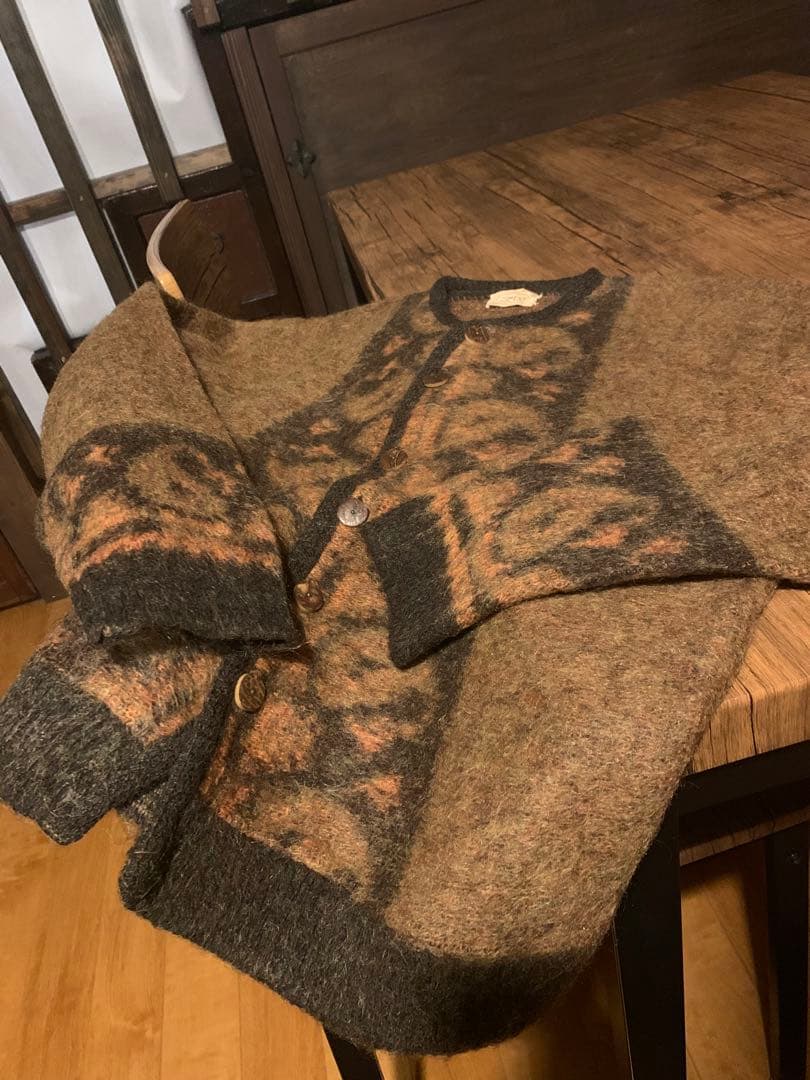 50's 60's モヘアカーディガン　ドライボーンズ　グルービンハイ