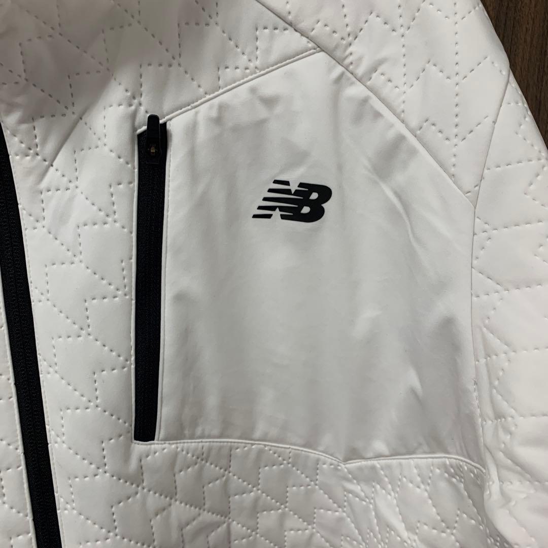 New Balance キルティングジャケット ホワイト