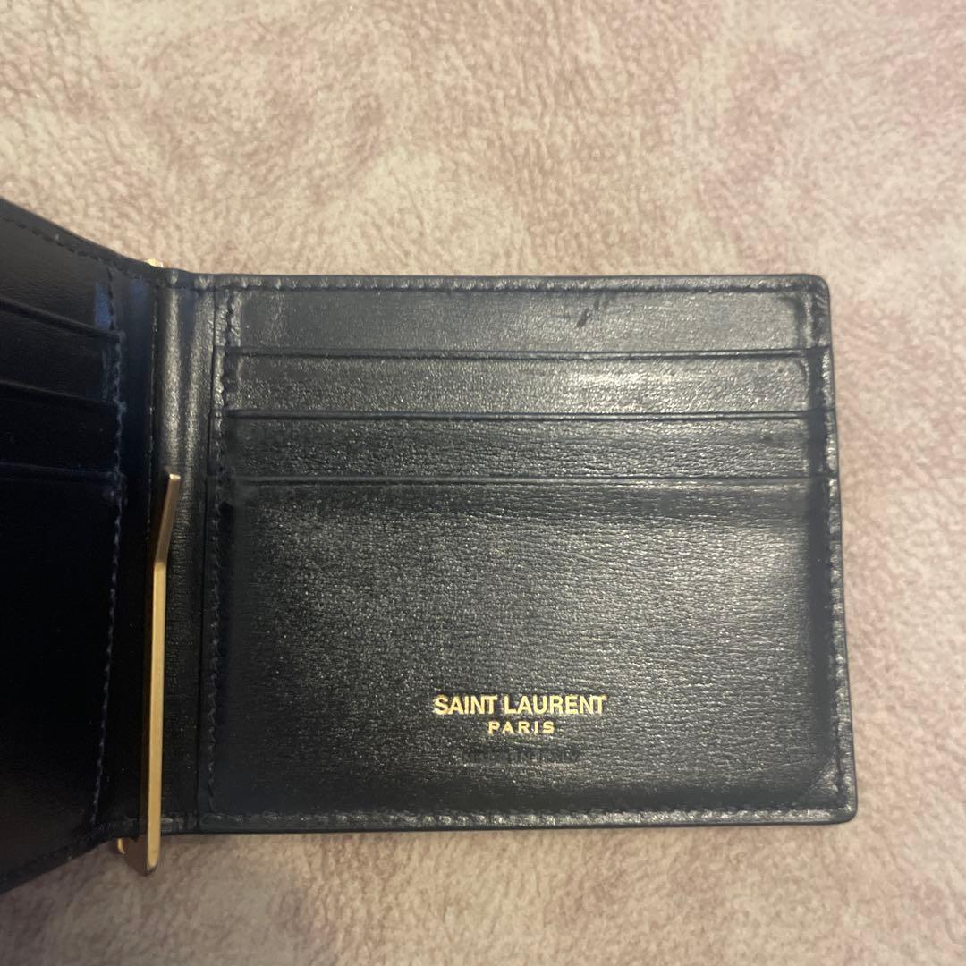 【定価¥66,000】SAINT LAURENT ブラック マネークリップ