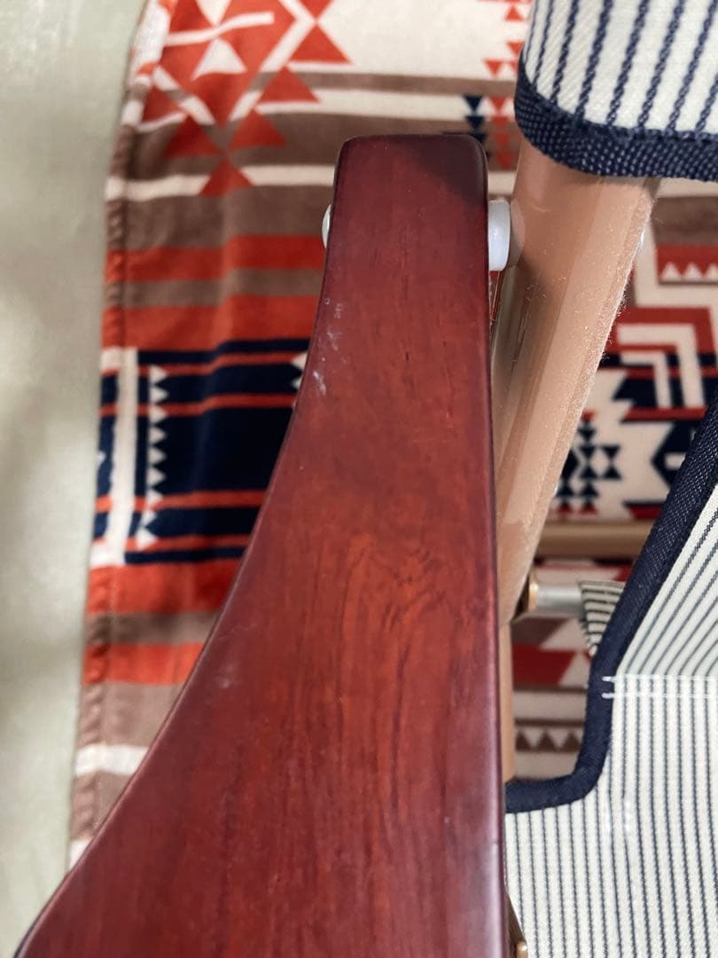 コールマン リラックスフォールディングベンチ ヒッコリー　廃盤レア　人気商品