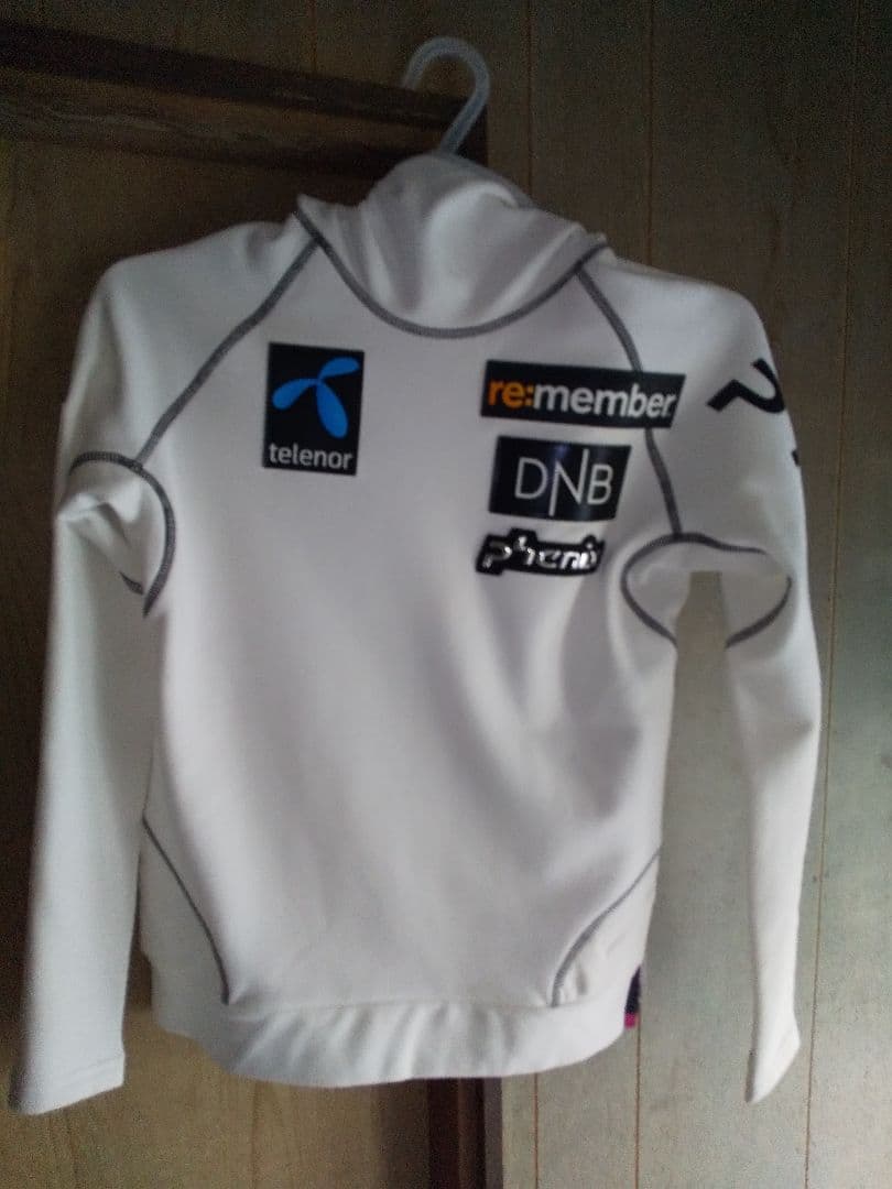 新品タグ付き   PHENIX Norway Teamフード付きフリース S