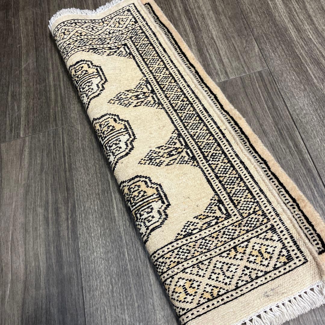 61cmx44cmミニラグ手織り絨毯パキスタン絨毯Bukhara rug
