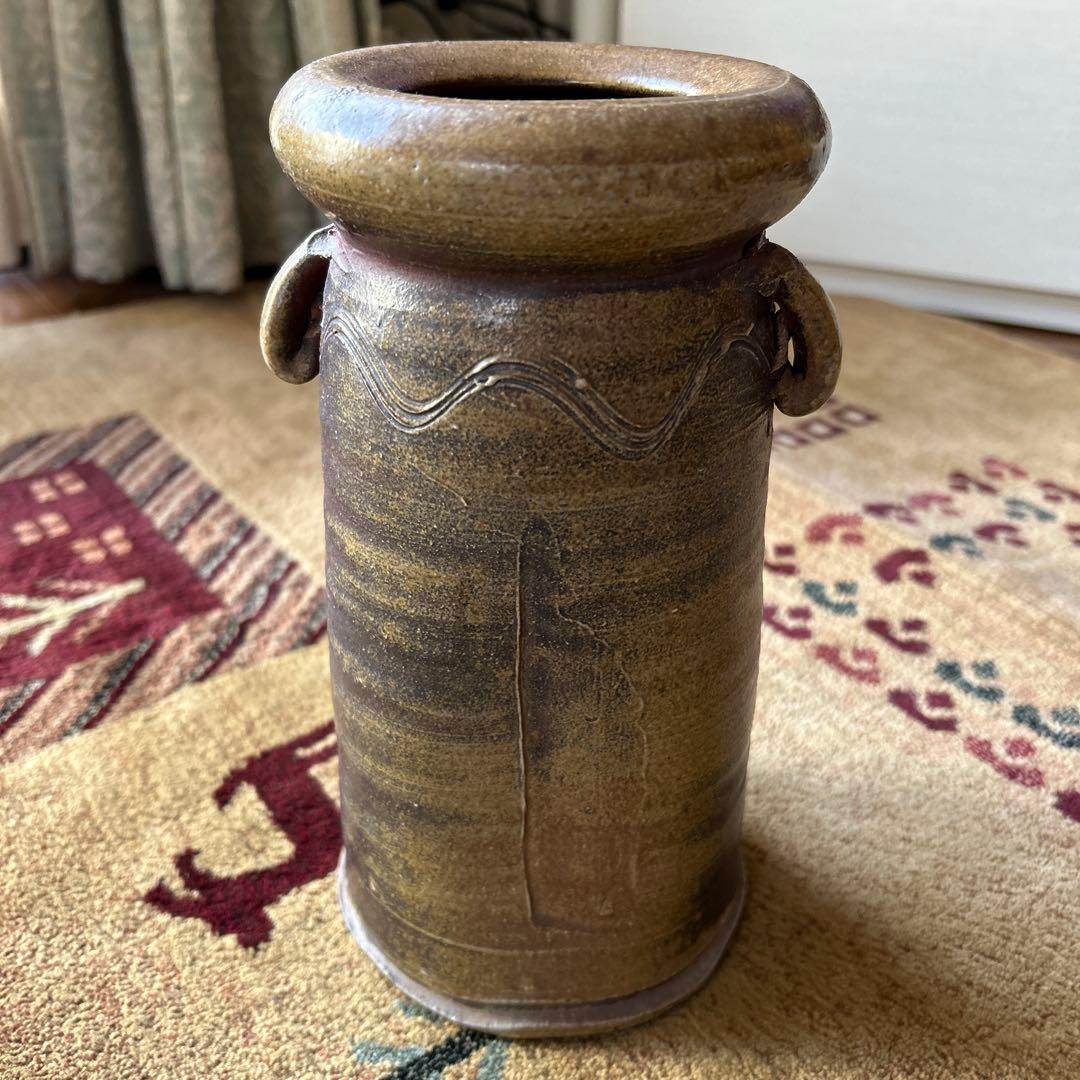 備前焼　大花瓶