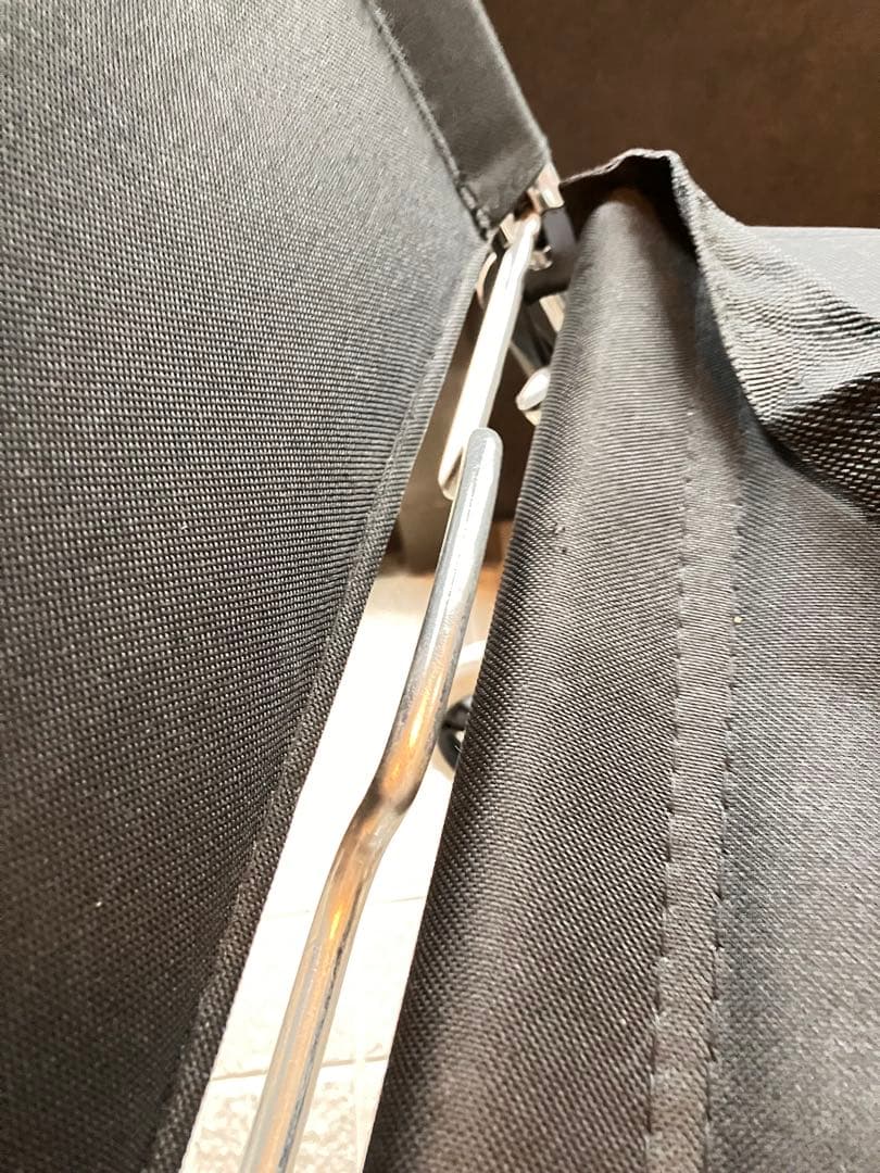 折りたたみ式介助用車椅子 黒