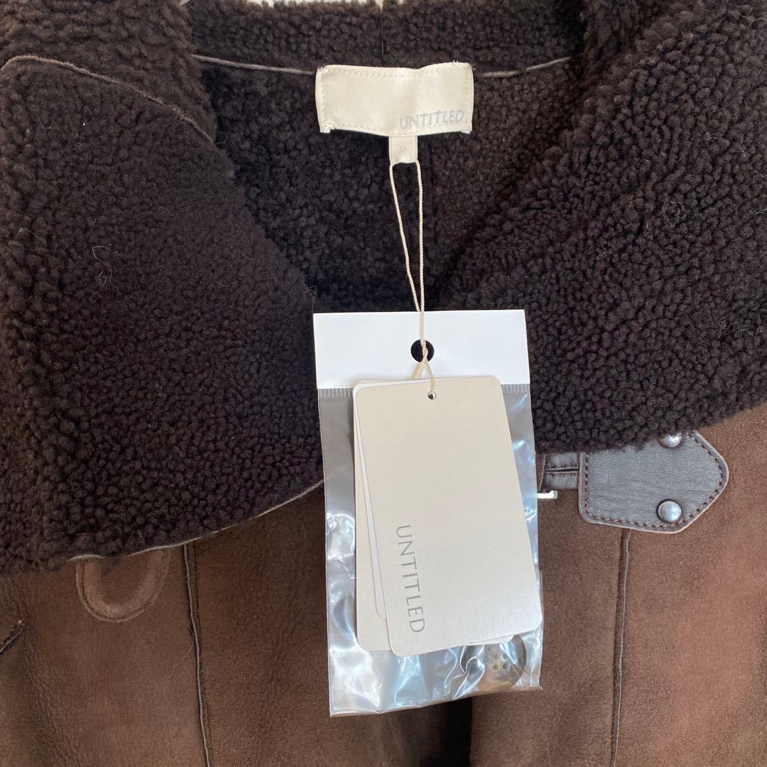 ムートンコート　アンタイトル　タグ付き新品未使用