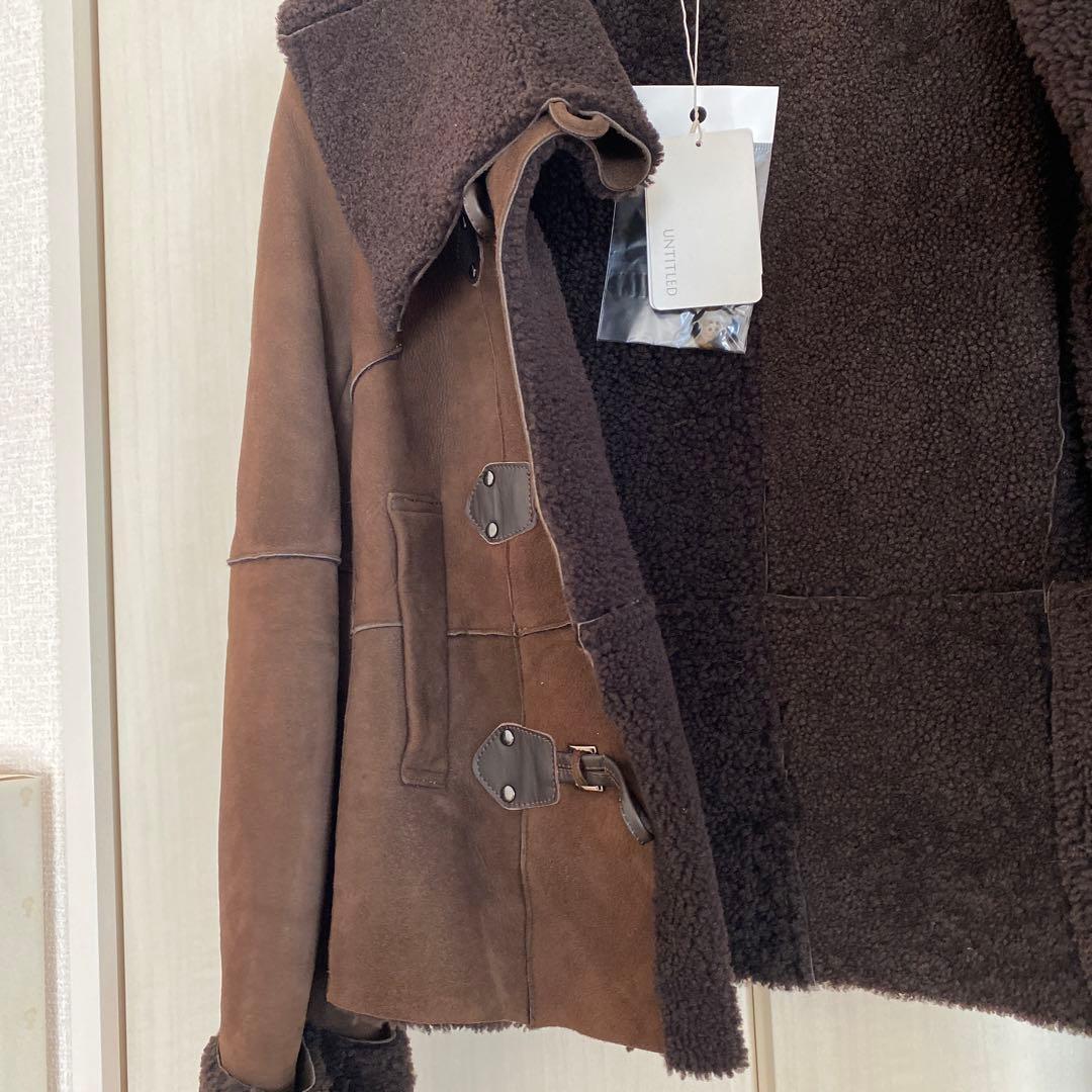 ムートンコート　アンタイトル　タグ付き新品未使用