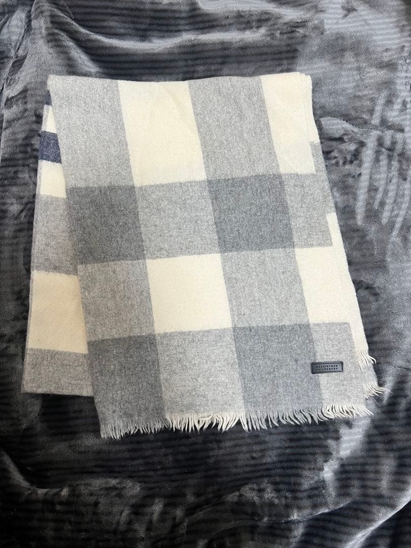 MACKINTOSHPHILOSOPHY カシミヤ100% ストール　チェック