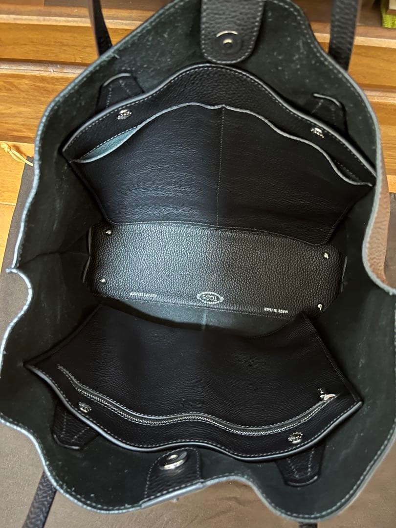 TOD'S トッズ　ブラック トートバッグ　JOY ジョイ