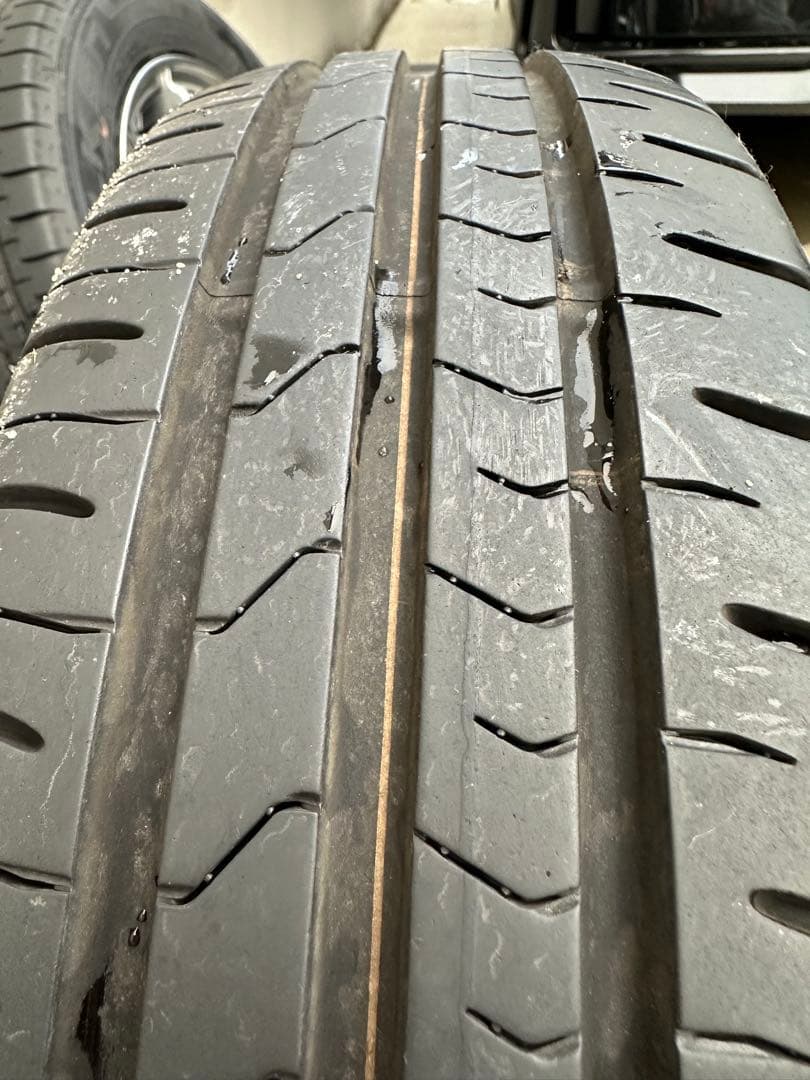✨schneider アルミ4本セットファルケン155/65R13付き✨