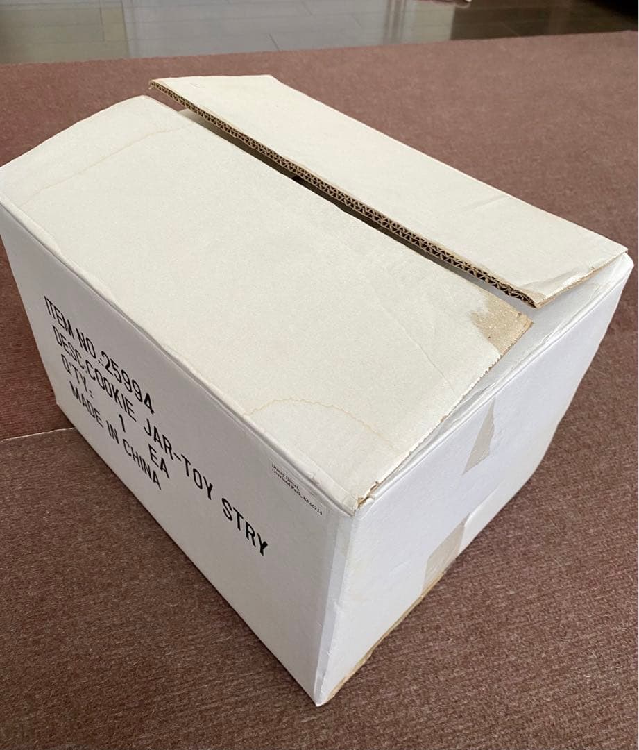 アンティーク ディズニー トイストーリー バズライトイヤー 陶器製クッキージャー